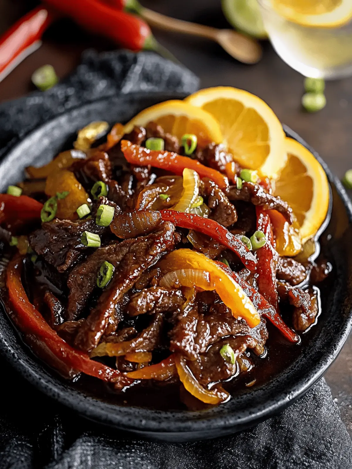 Crispy Orange Beef