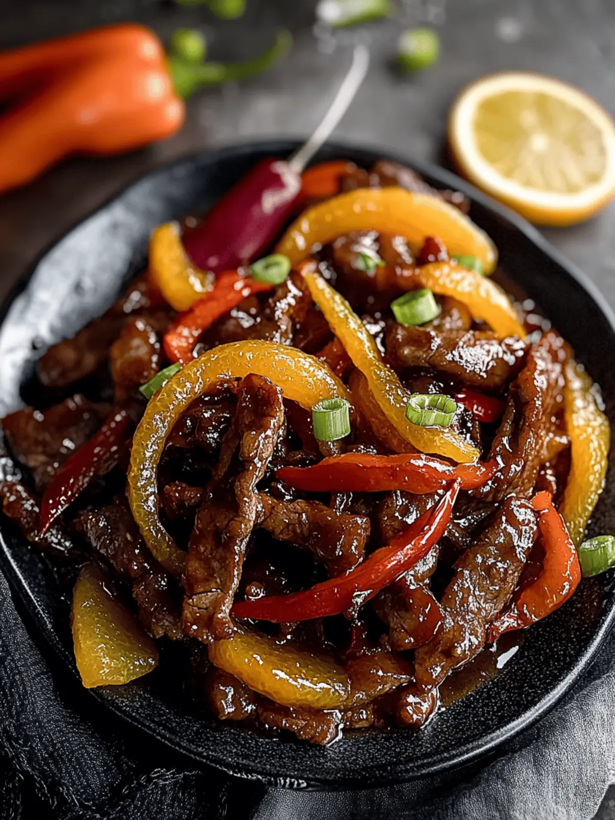 Crispy Orange Beef