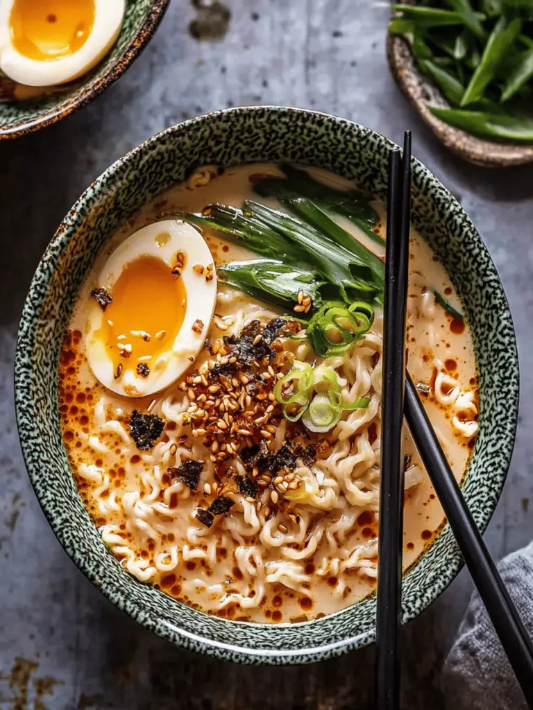 Chili Oil Egg Ramen