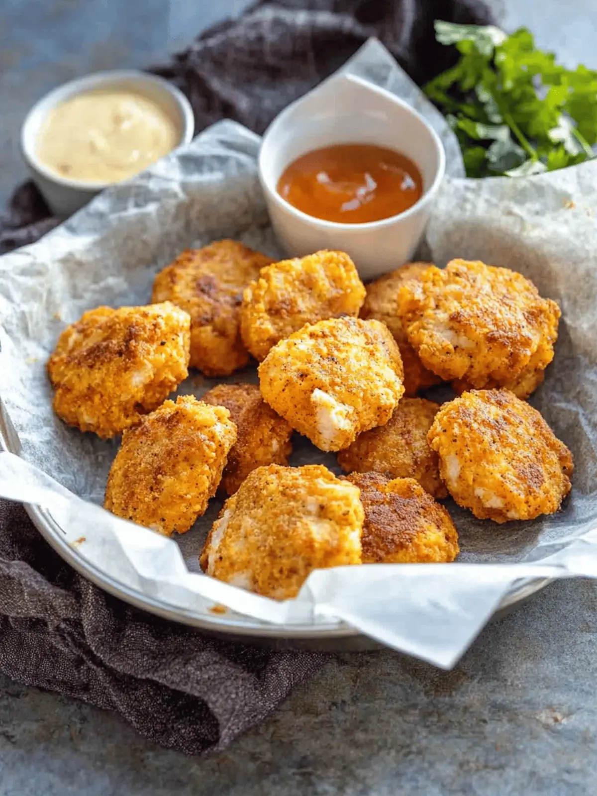 Sweet Potato Chicken Nuggets