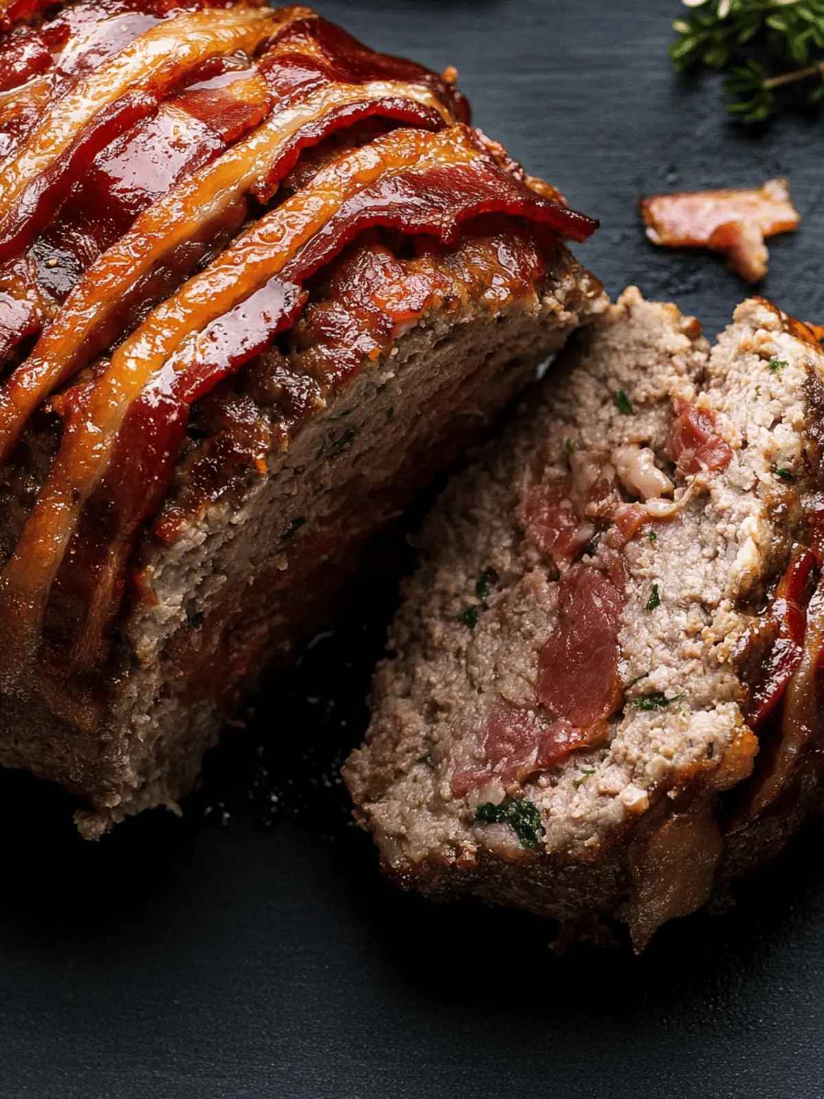 Beef-and-Bacon Meatloaf