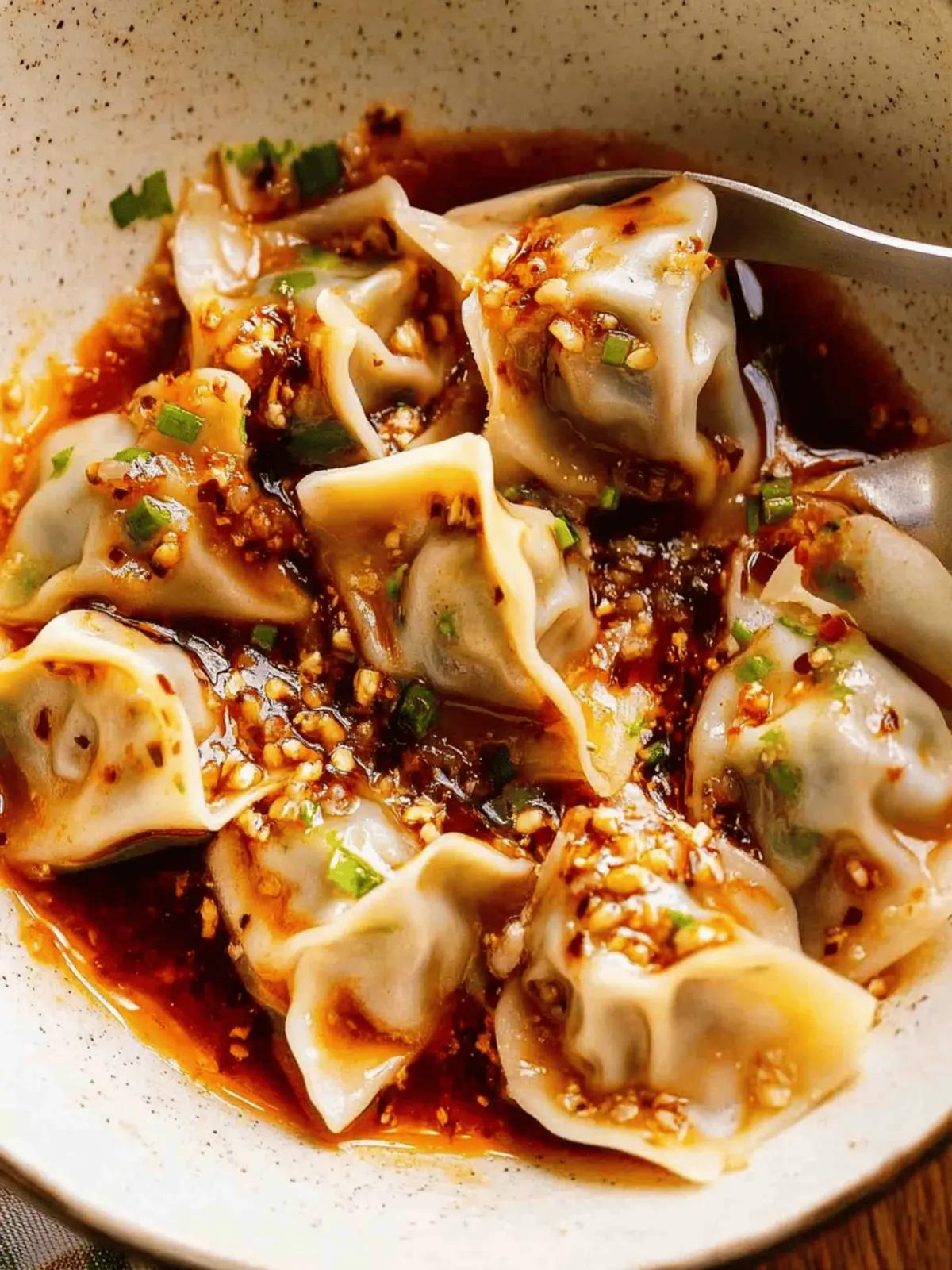 Spicy Wontons in Chilli Sauce – Din Tai Fung!