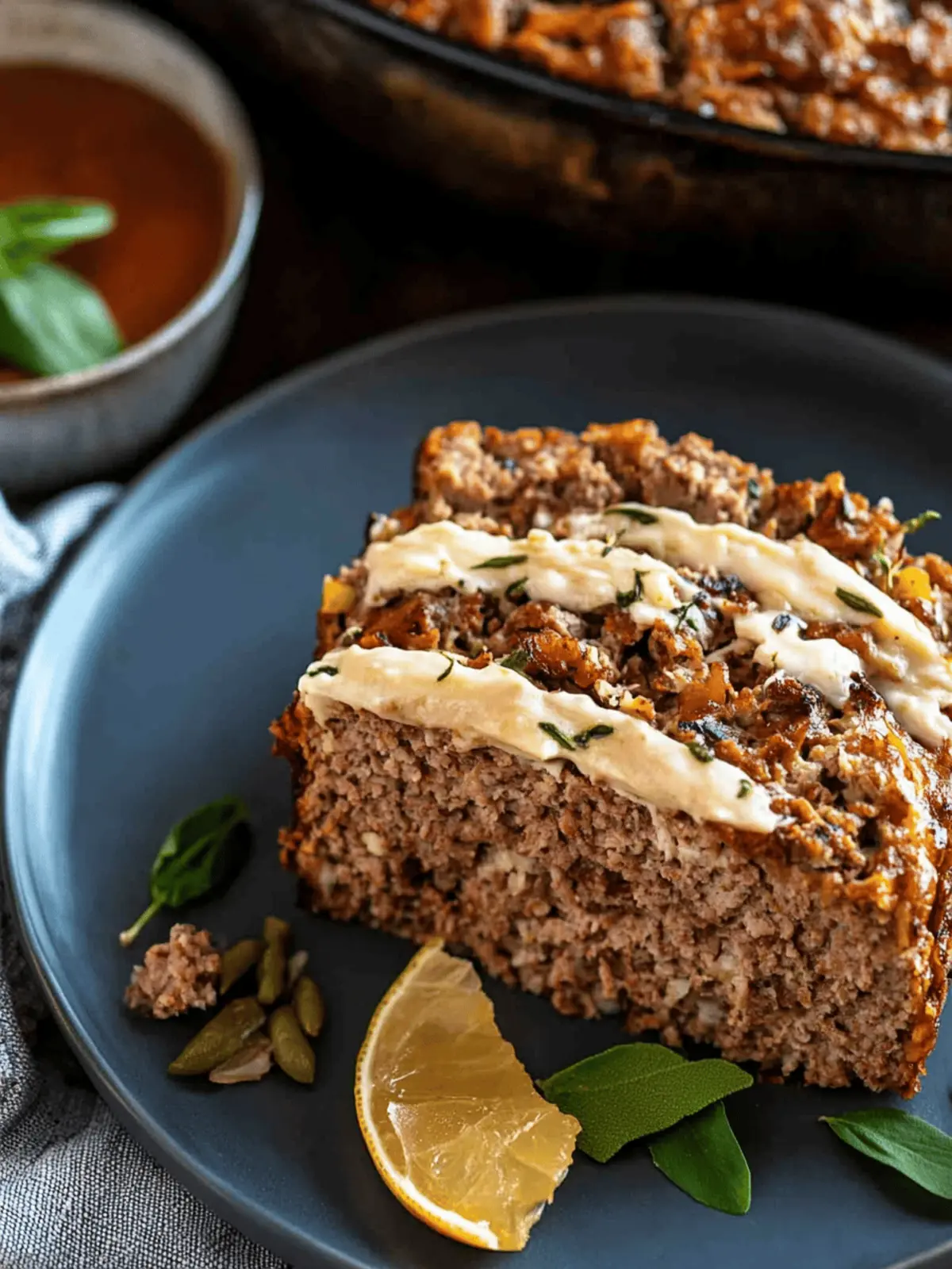 Lamb and Ground Beef Meatloaf