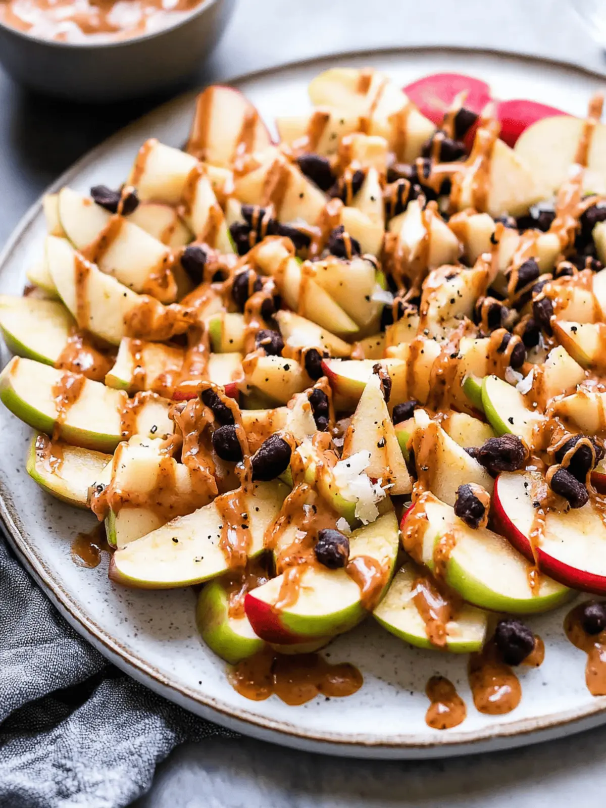 Apple Nachos