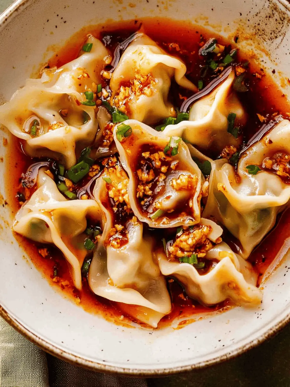 Spicy Wontons in Chilli Sauce – Din Tai Fung!