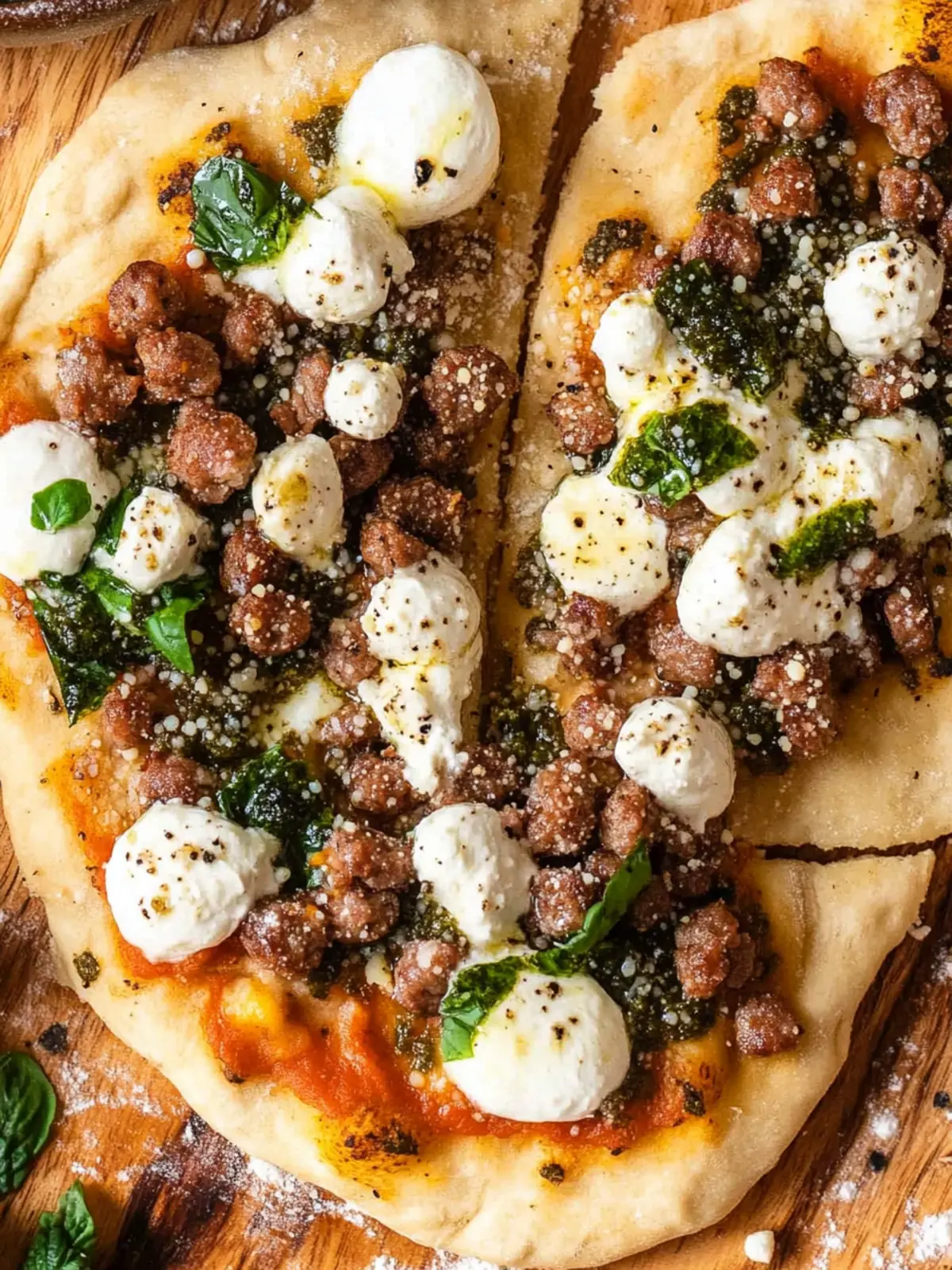 Mediterranean Flatbread Pizza