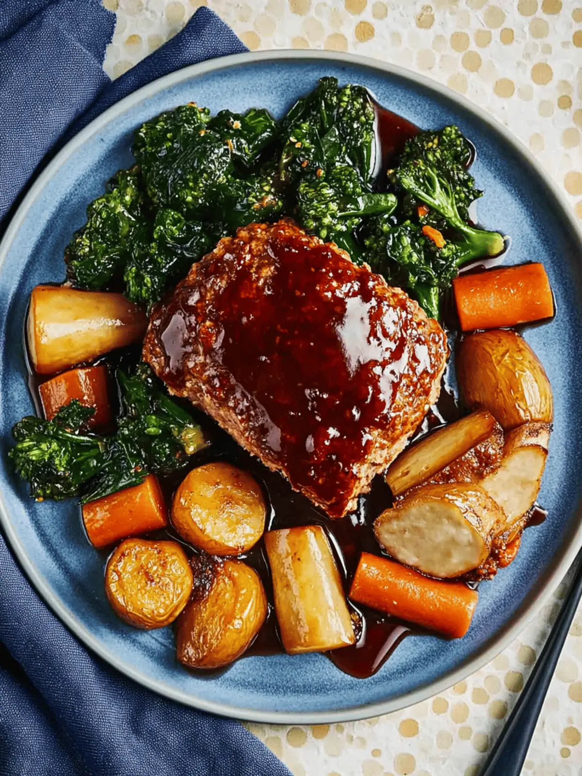 Savor Stove-Top Pork Meatloaf With Red Wine Glaze Tonight 5 Stove-Top Pork Meatloaf With Red Wine Glaze