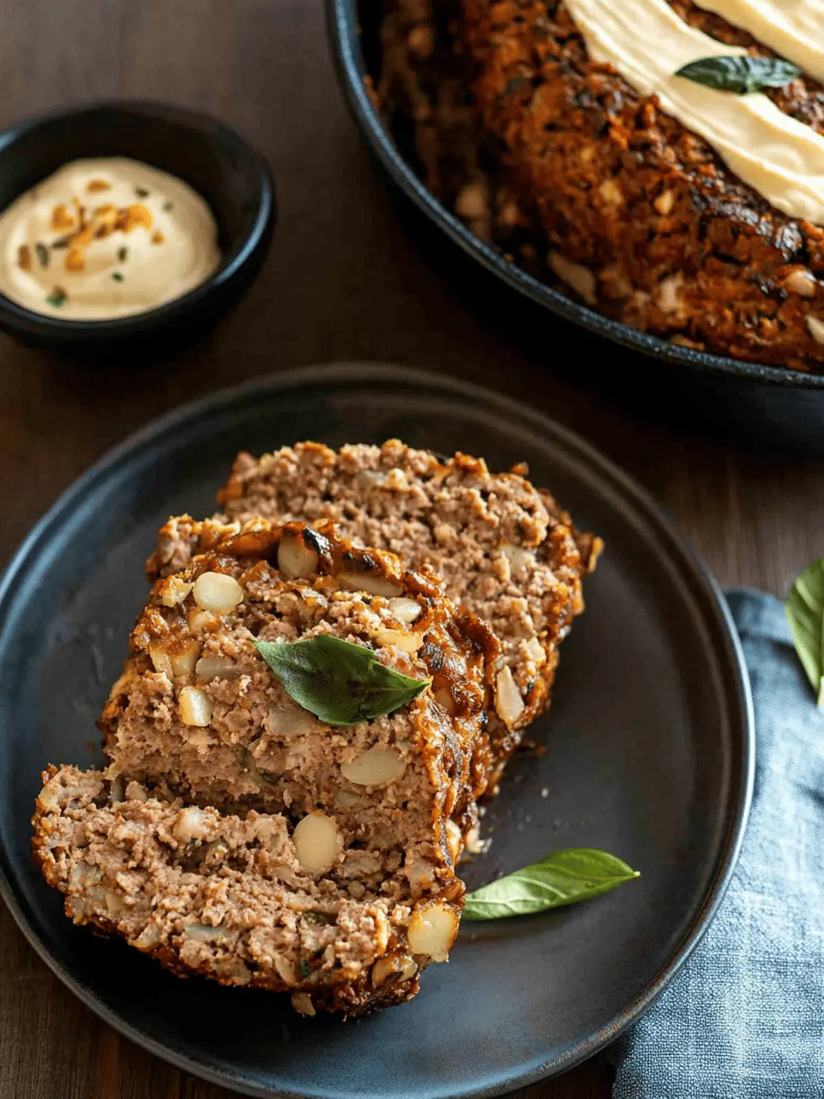 Lamb and Ground Beef Meatloaf
