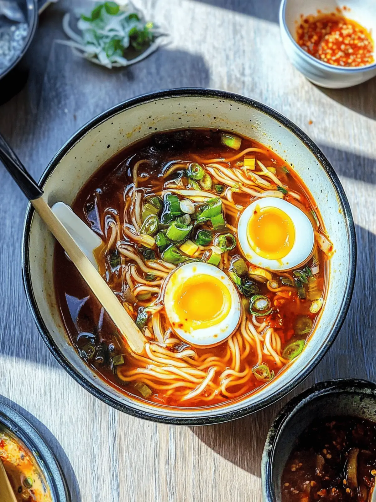 Spicy Gochujang Noodle Soup