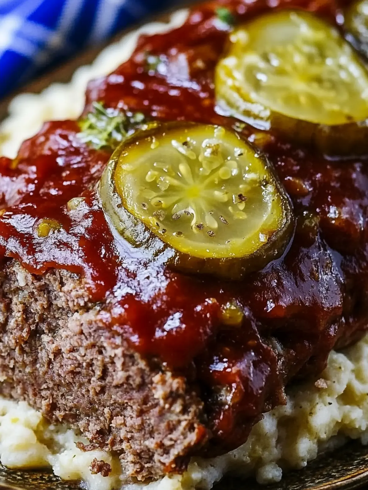 Dill Pickle Meat Loaf
