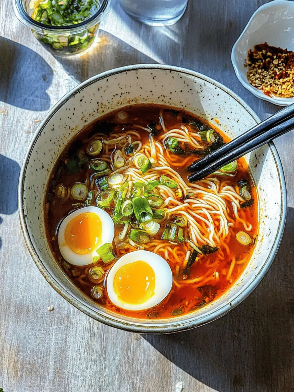 Spicy Gochujang Noodle Soup
