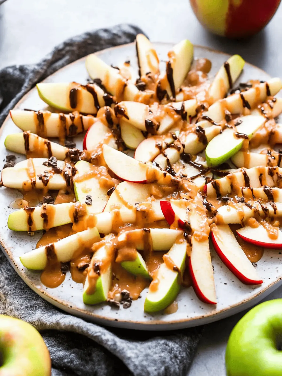Apple Nachos