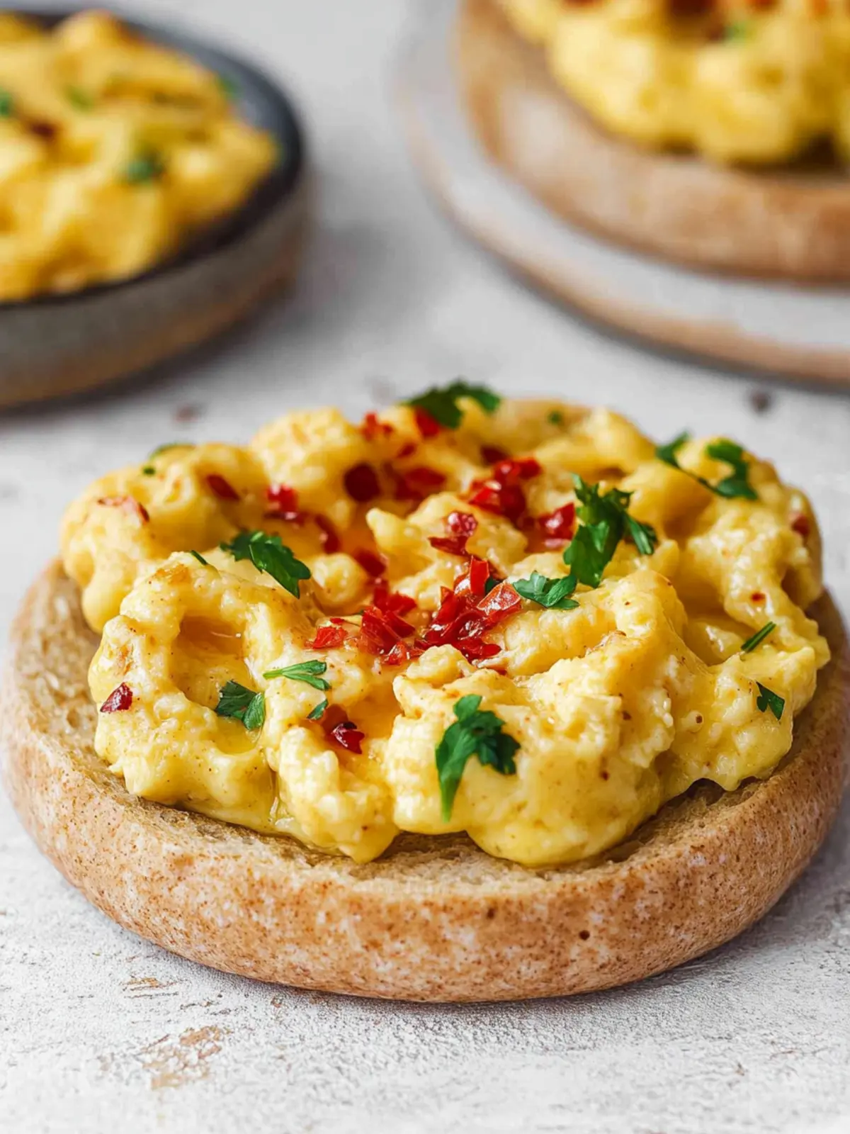 Chili Oil Scrambled Eggs