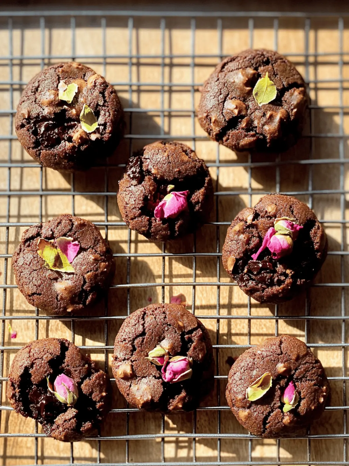 Dark Chocolate and Rose Chunk Cookie Bliss Made Easy 5 Dark Chocolate and Rose Chunk Cookie