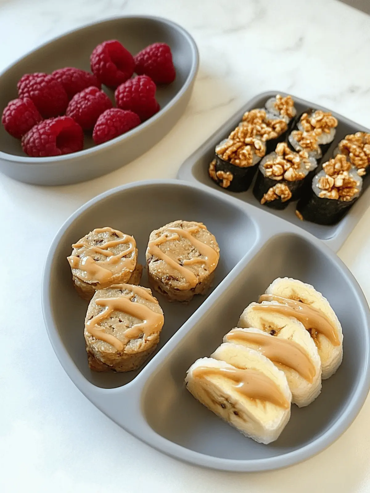 Peanut Butter Banana Sushi