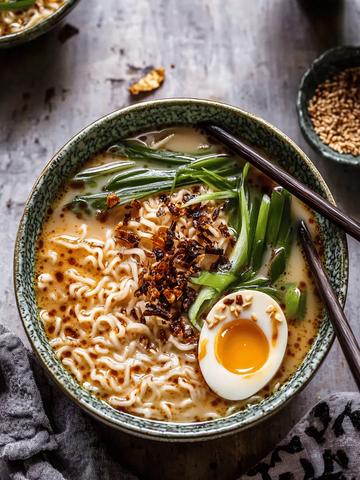 Chili Oil Egg Ramen