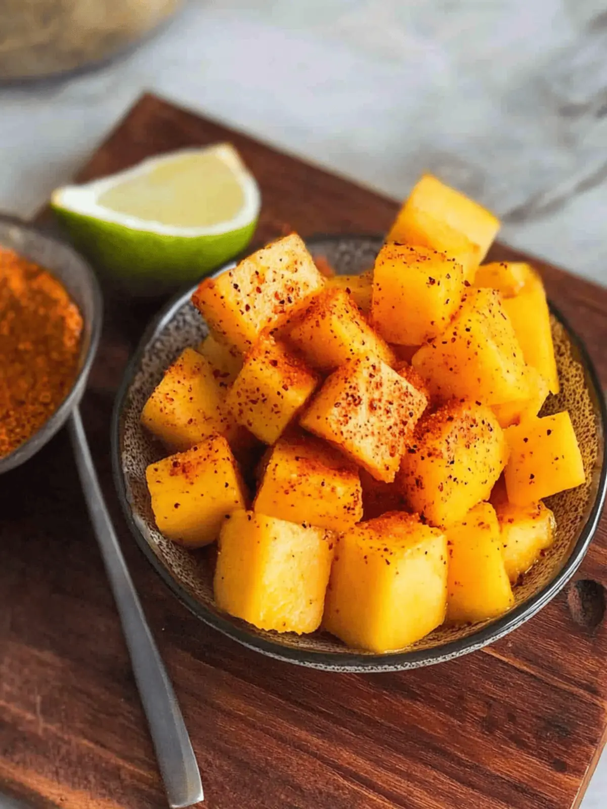 Spicy Mango with Tajin (Mango Con Tajin)