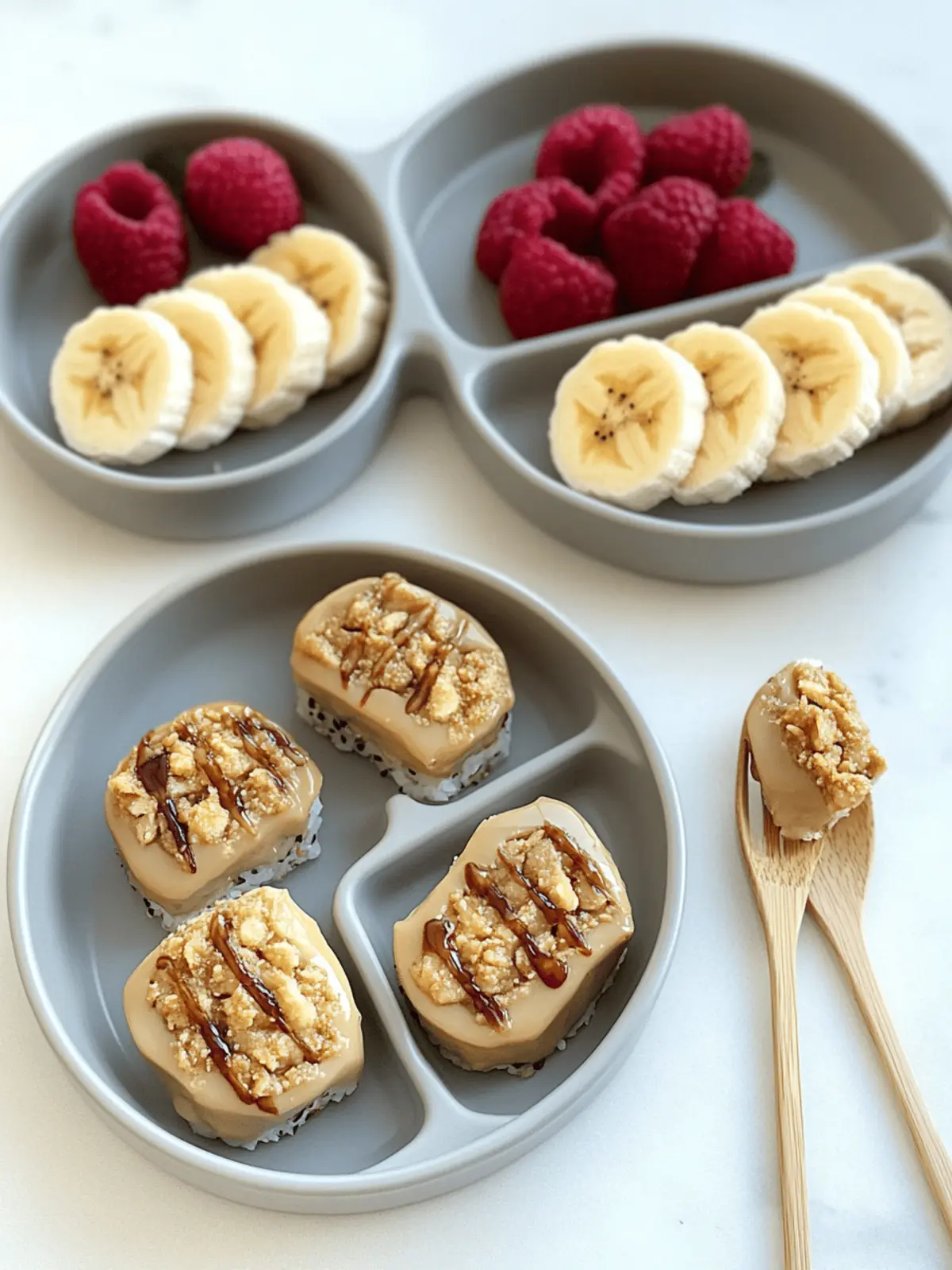 Peanut Butter Banana Sushi