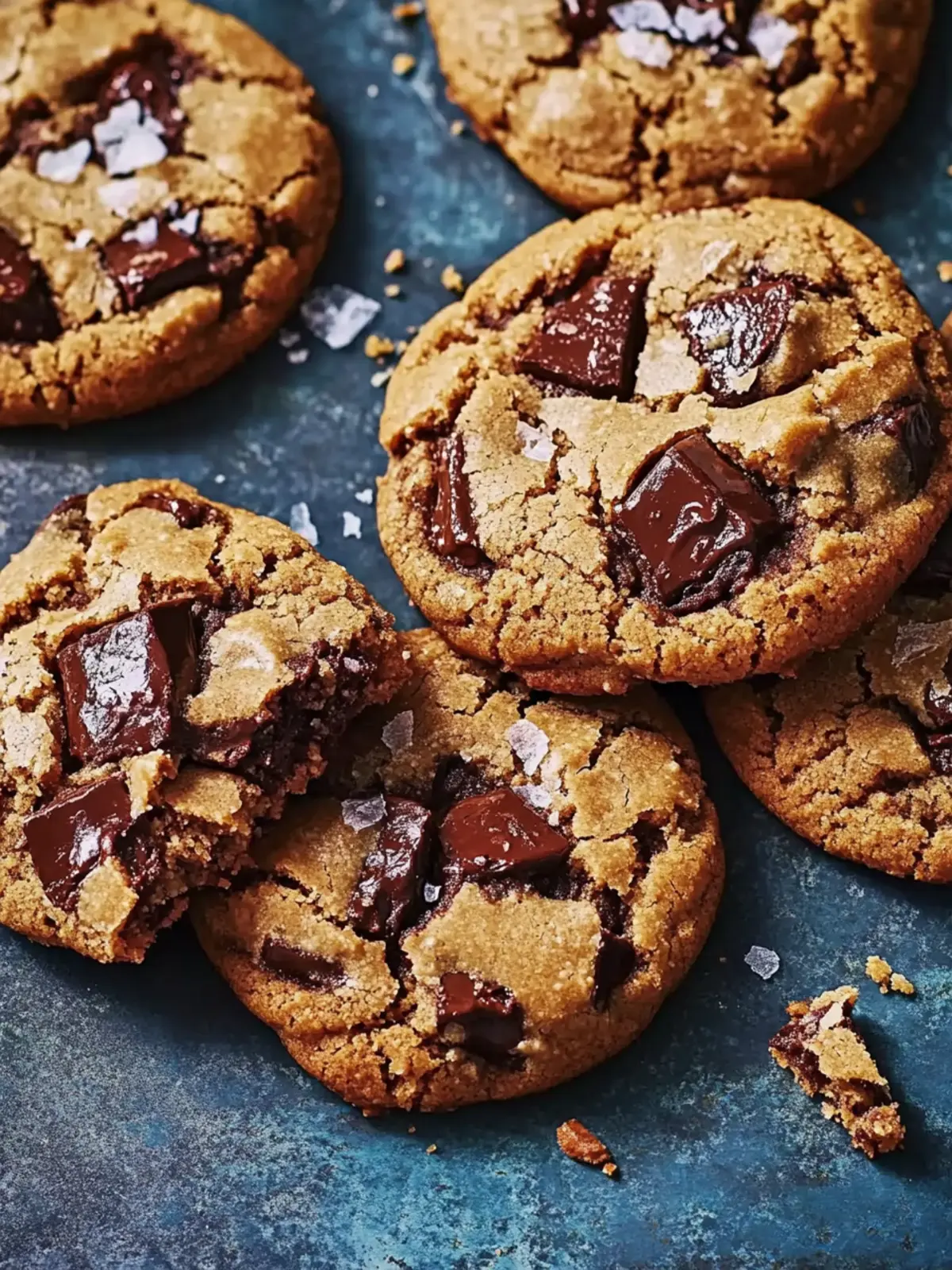 Chocolate Chunk Cookies with Halvah