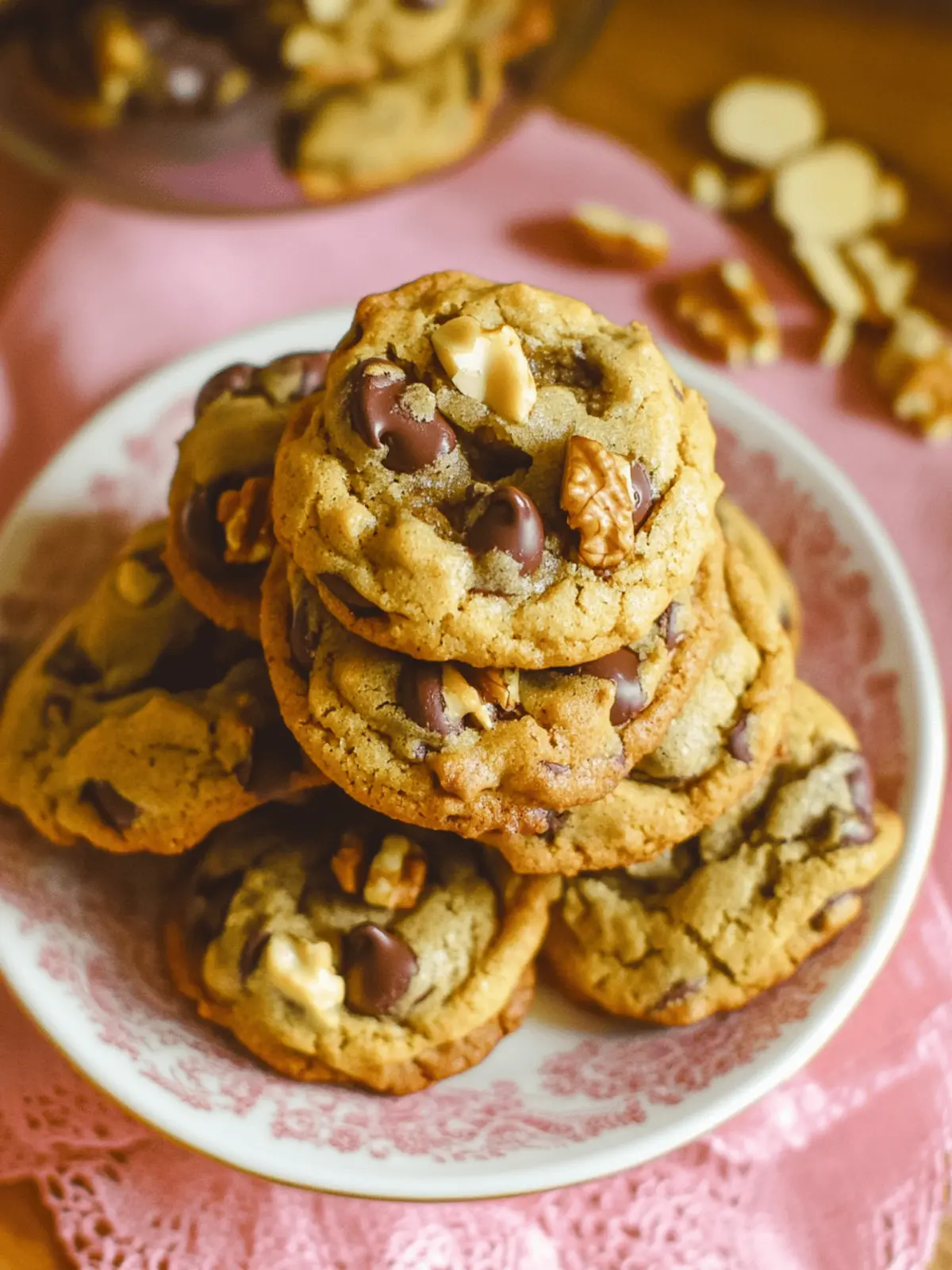 Bourbon Chocolate Chip Walnut Cookies for the Ultimate Indulgence 2 Bourbon Chocolate Chip Walnut Cookies