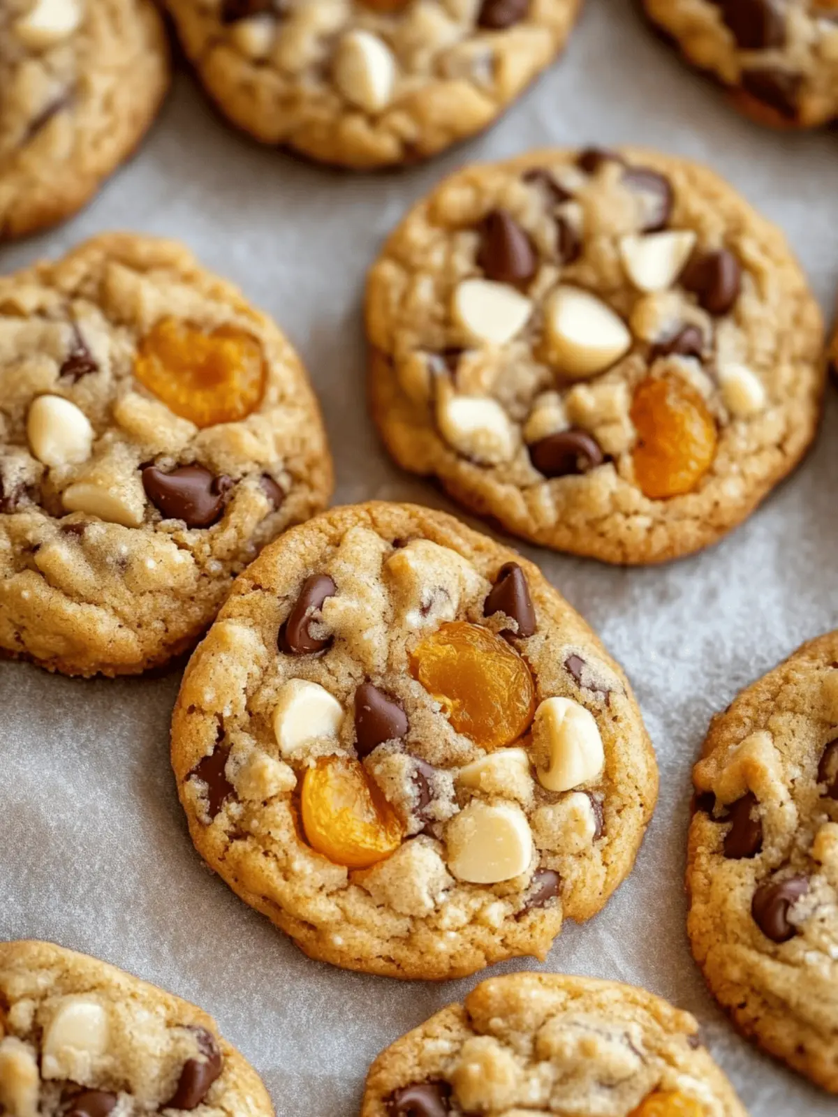 Chocolate Chip-Apricot Cookies