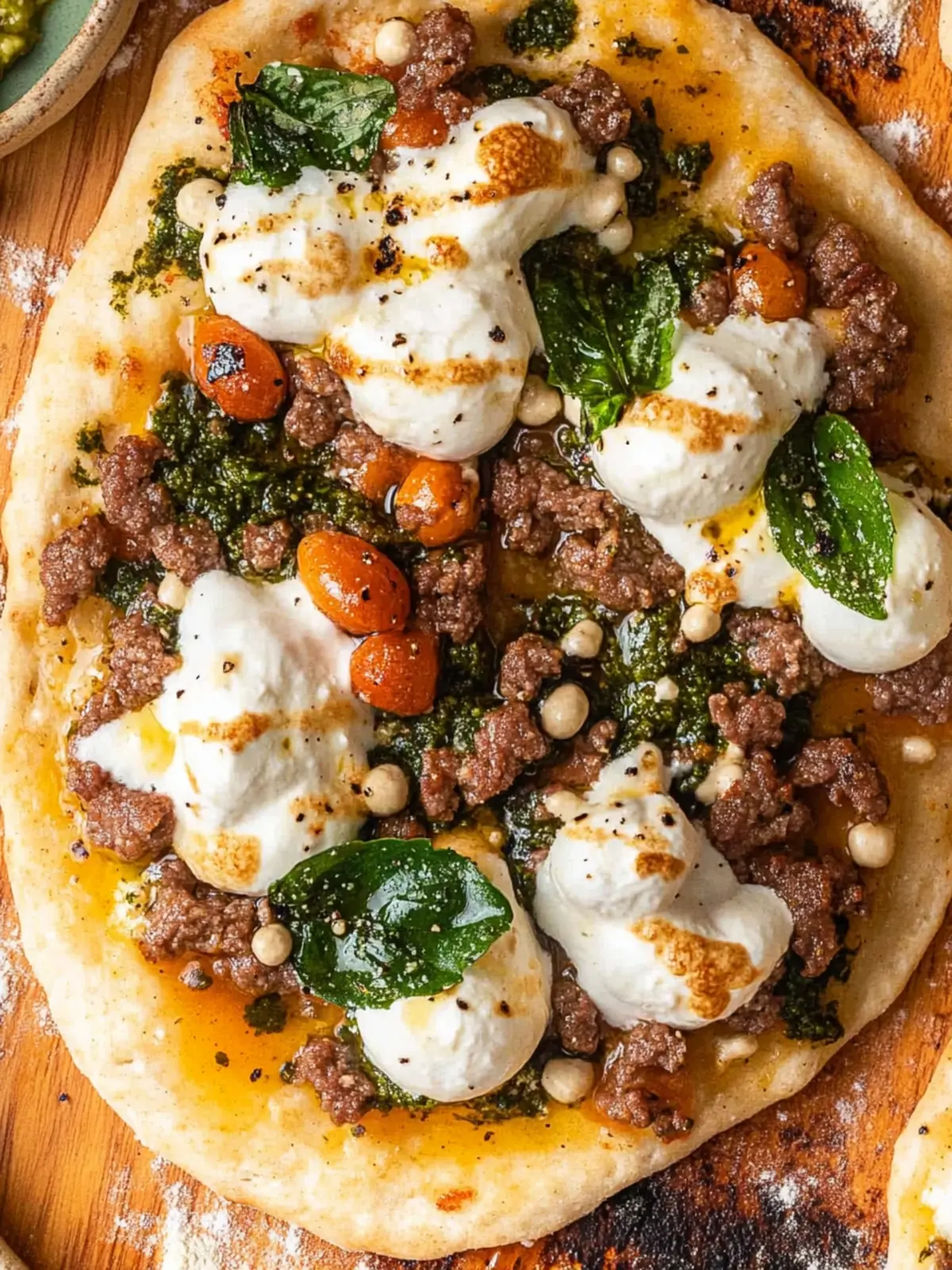 Mediterranean Flatbread Pizza