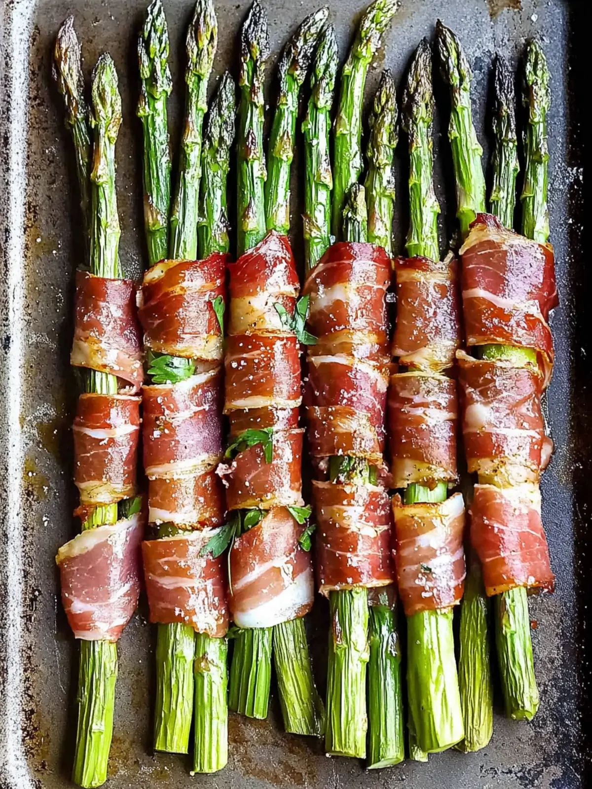 Garlic Butter Prosciutto Wrapped Asparagus in 15 Minutes 3 Prosciutto Wrapped Asparagus