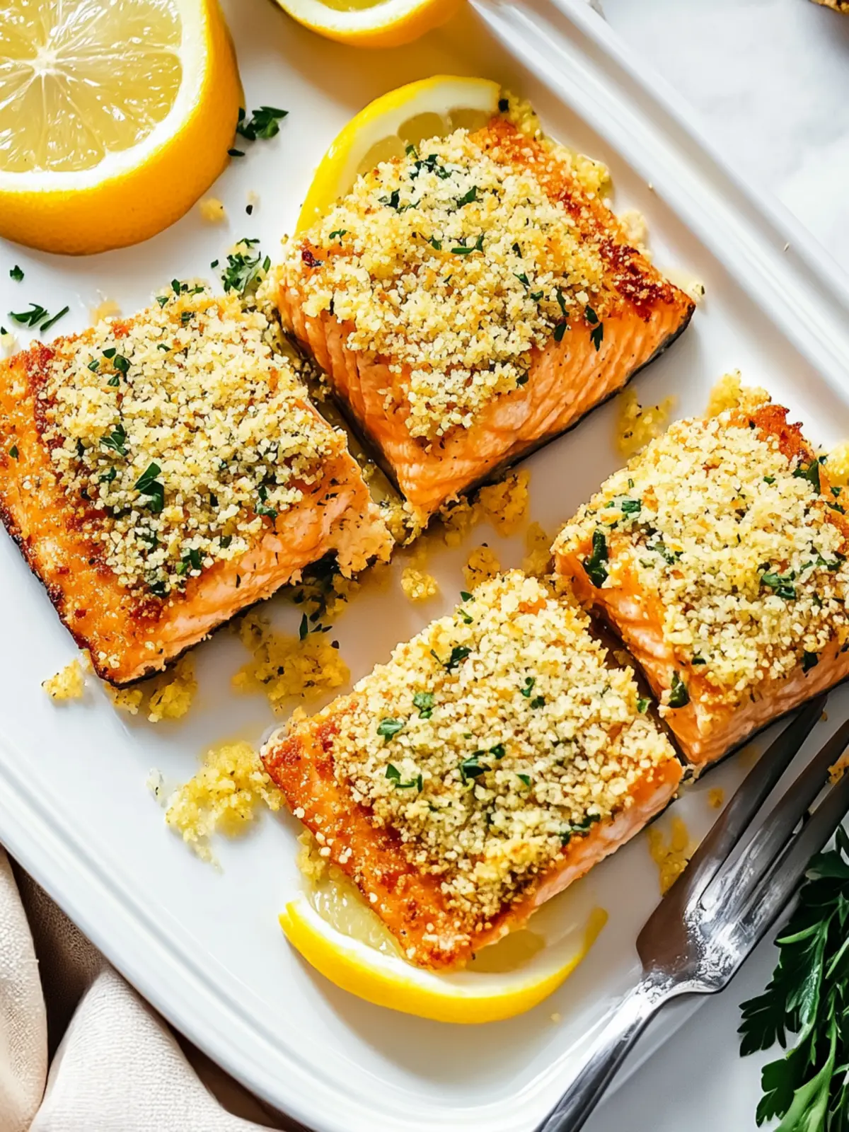 Mustard-Crusted Panko Salmon That Will Wow Your Taste Buds 4 Mustard-Crusted Panko Salmon