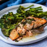 Buttery Baked Salmon with Baby Broccoli for a Quick Healthy Feast 2 Buttery Baked Salmon with Baby Broccoli