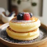 Fluffy Japanese Soufflé Pancakes that Melt in Your Mouth 2 Japanese Soufflé Pancakes