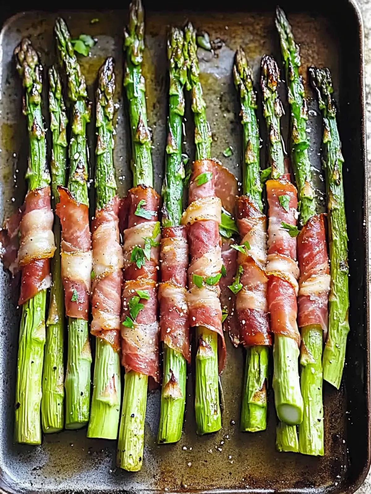 Garlic Butter Prosciutto Wrapped Asparagus in 15 Minutes 4 Prosciutto Wrapped Asparagus