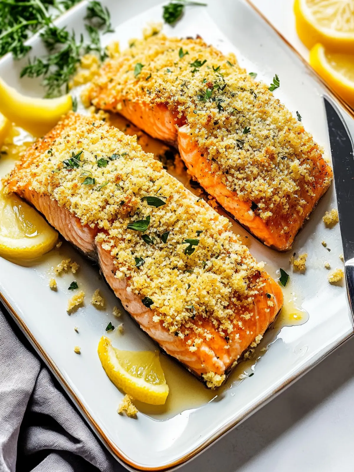 Mustard-Crusted Panko Salmon That Will Wow Your Taste Buds 5 Mustard-Crusted Panko Salmon