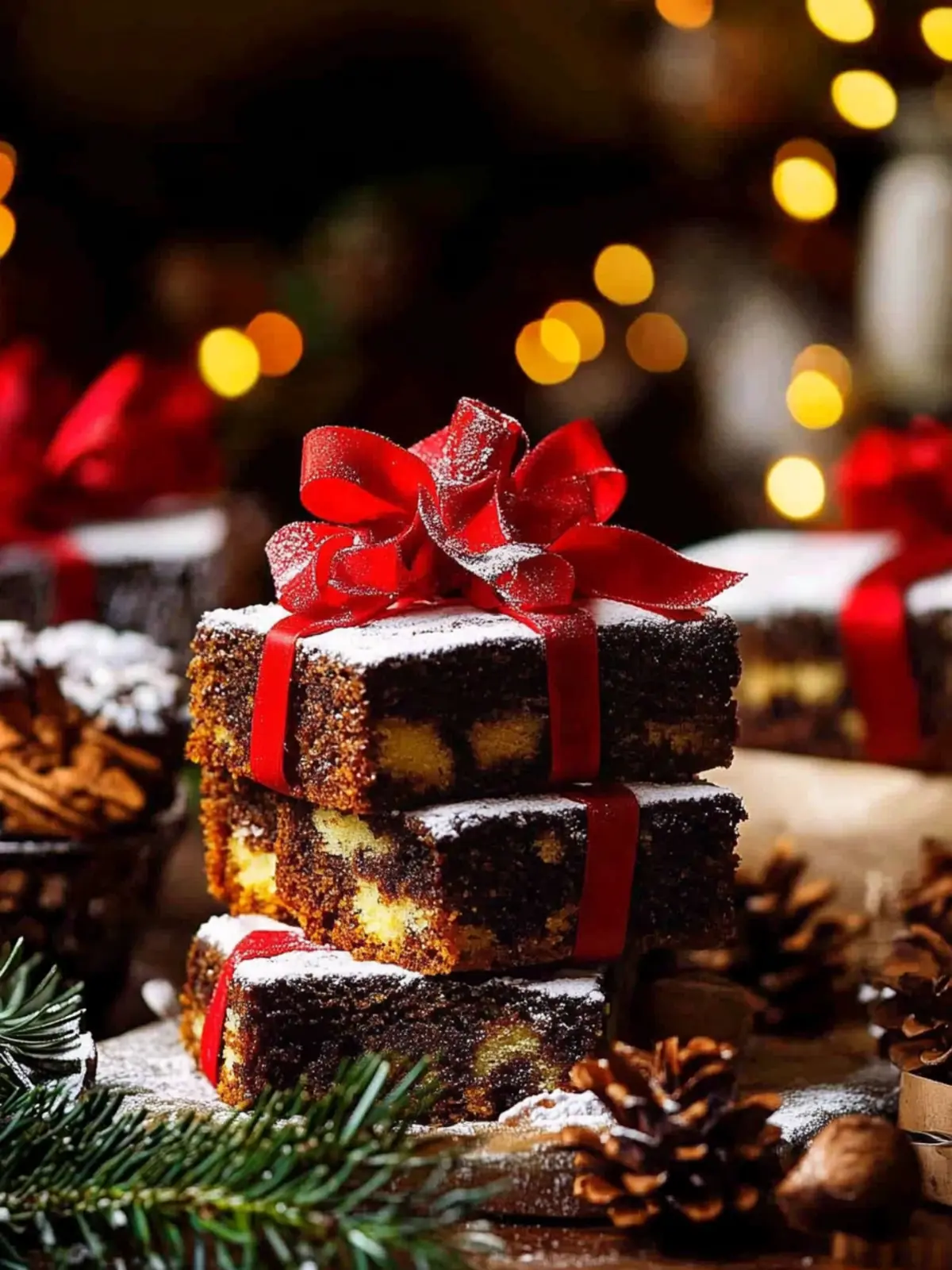 Irresistible Mini Christmas Cakes for Festive Gifting 2 Mini Christmas Cakes
