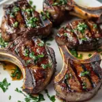 Savory Grilled Lamb Chops with Garlic and Rosemary Magic 4 Grilled Lamb Chops