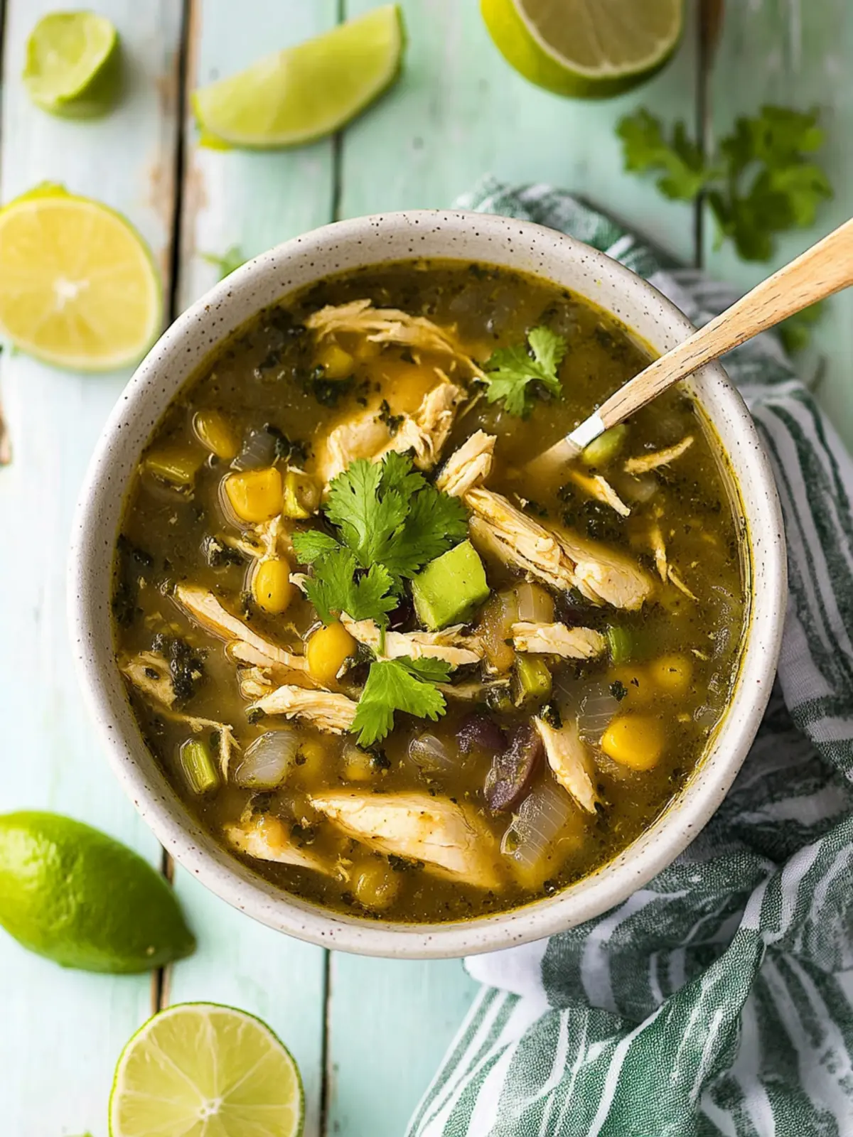 Savor Salsa Verde Chicken Pozole in Your Slow Cooker Today 3 Salsa Verde Chicken Pozole