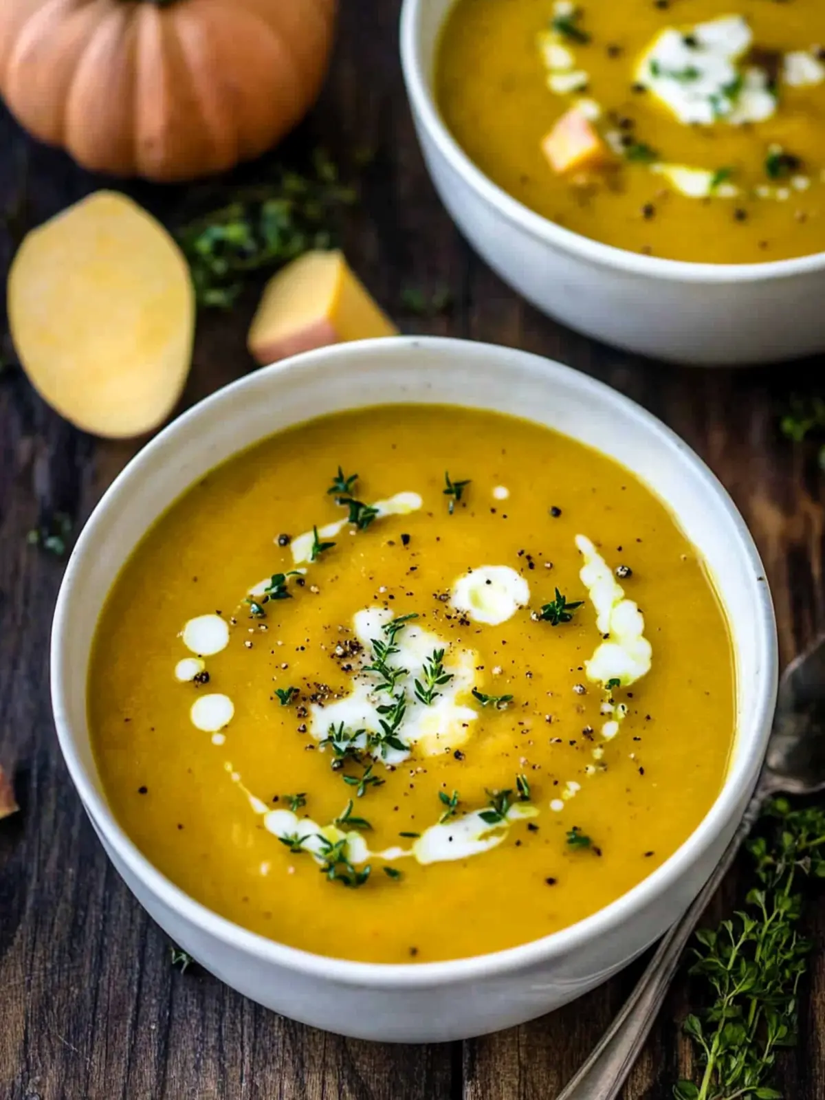 Creamy Butternut Squash Sweet Potato Soup for Cozy Nights 4 Butternut Squash Sweet Potato Soup