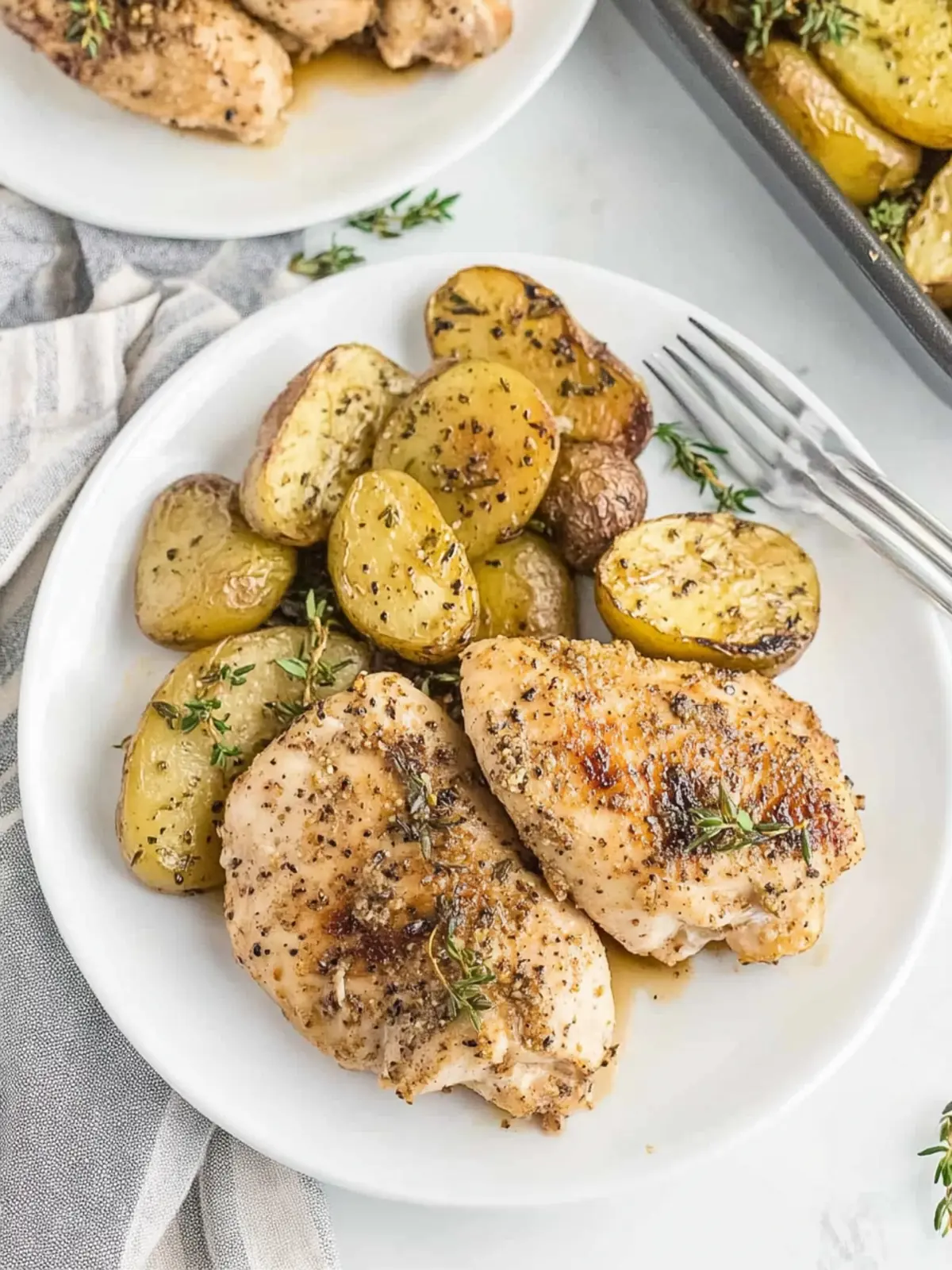 Savory Mustard Maple Chicken Sheet Pan Dinner Made Easy 3 Mustard Maple Chicken (Full Meal)
