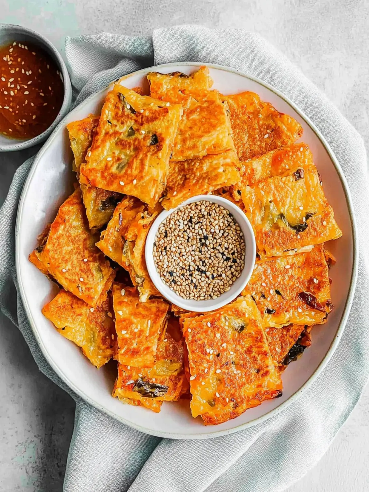 Kimchi Pancake (Kimchijeon)