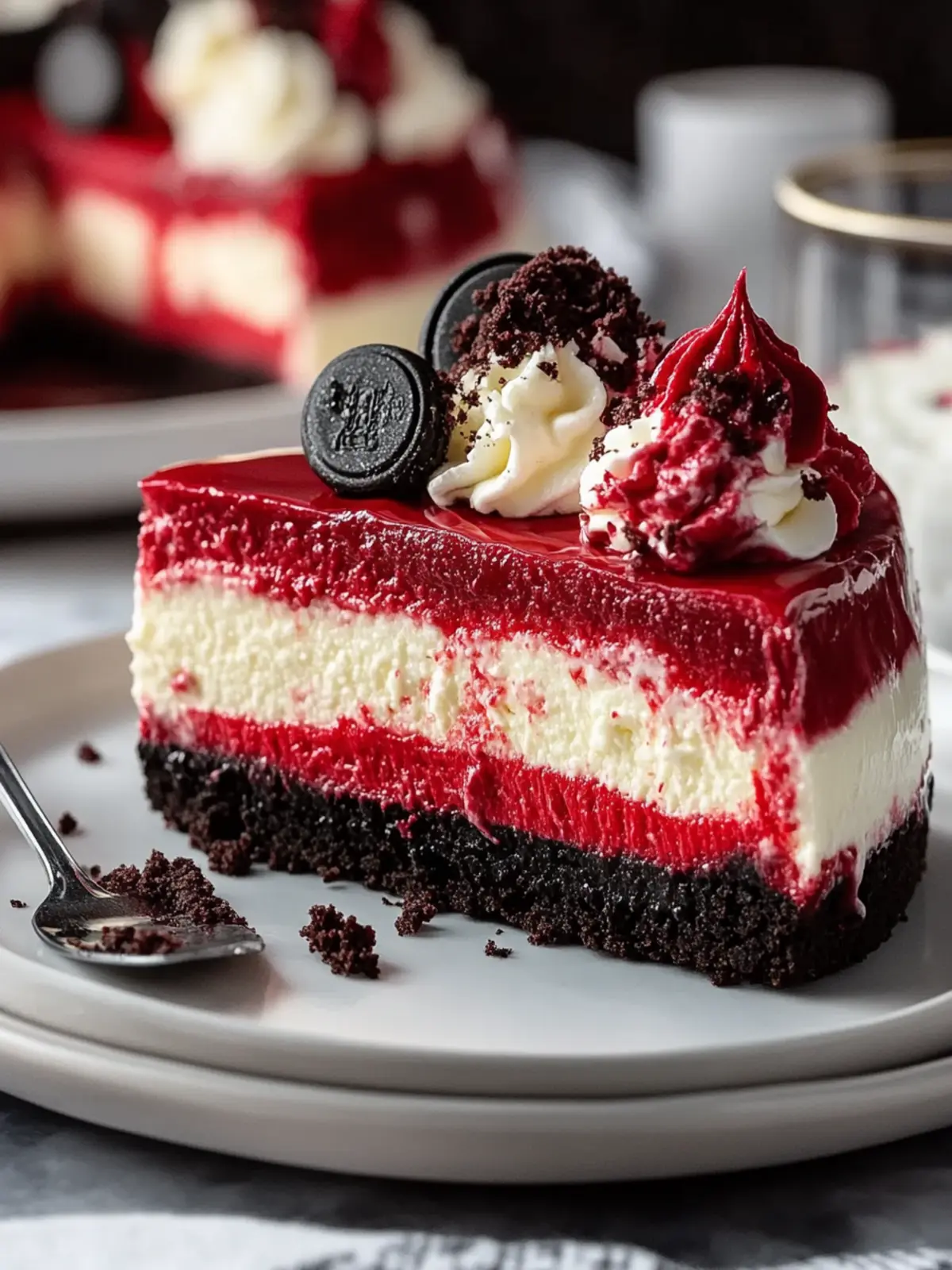 Irresistible Red Velvet Cheesecake for Your Holiday Table 4 Red Velvet Cheesecake