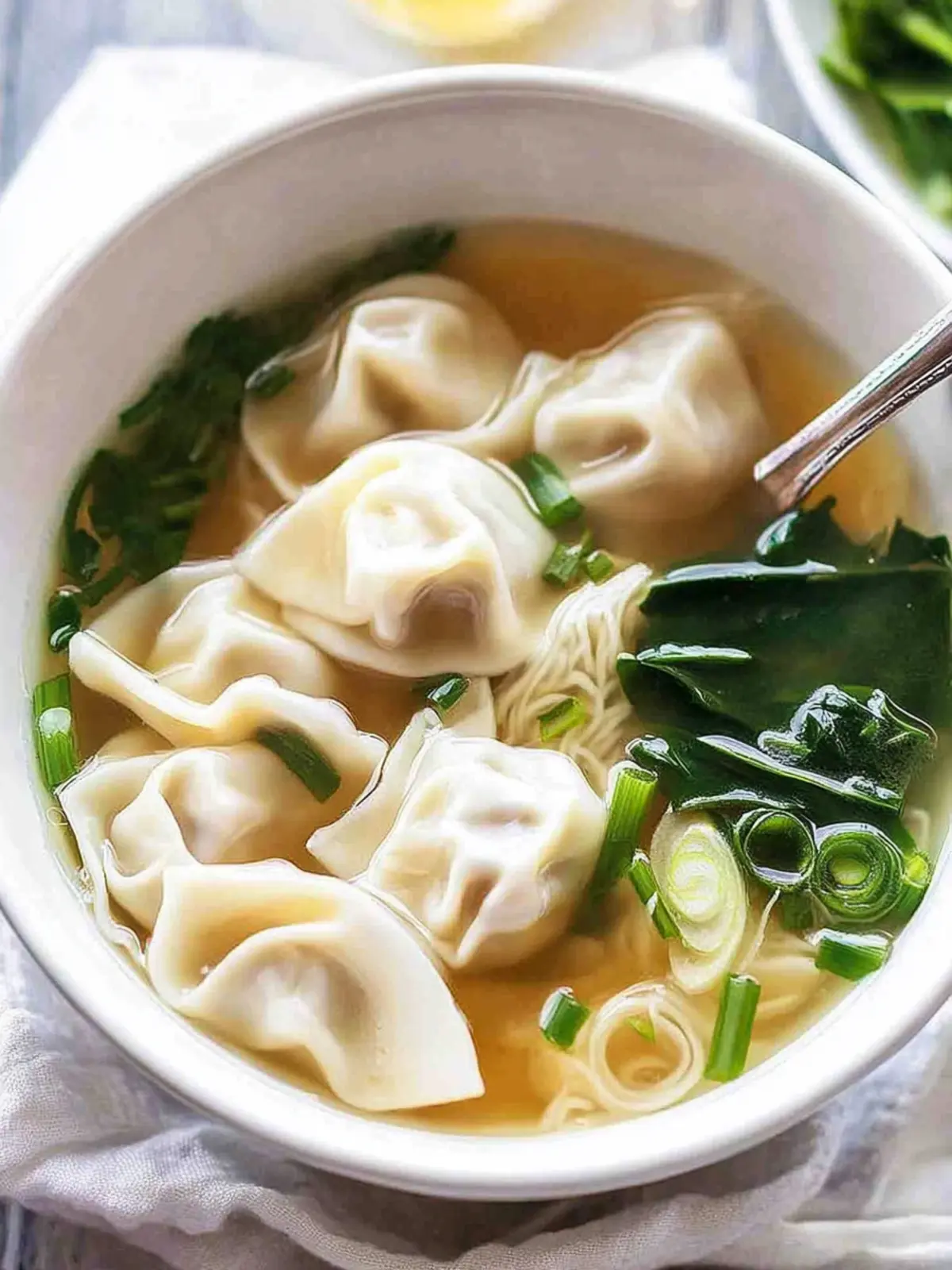 Savory Wonton Soup: A Cozy Homemade Delight 3 Wonton Soup