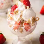 Delicious Strawberry Cheesecake Ninja Creami Protein Ice Cream 6 Strawberry Cheesecake Ninja Creami Protein Ice Cream