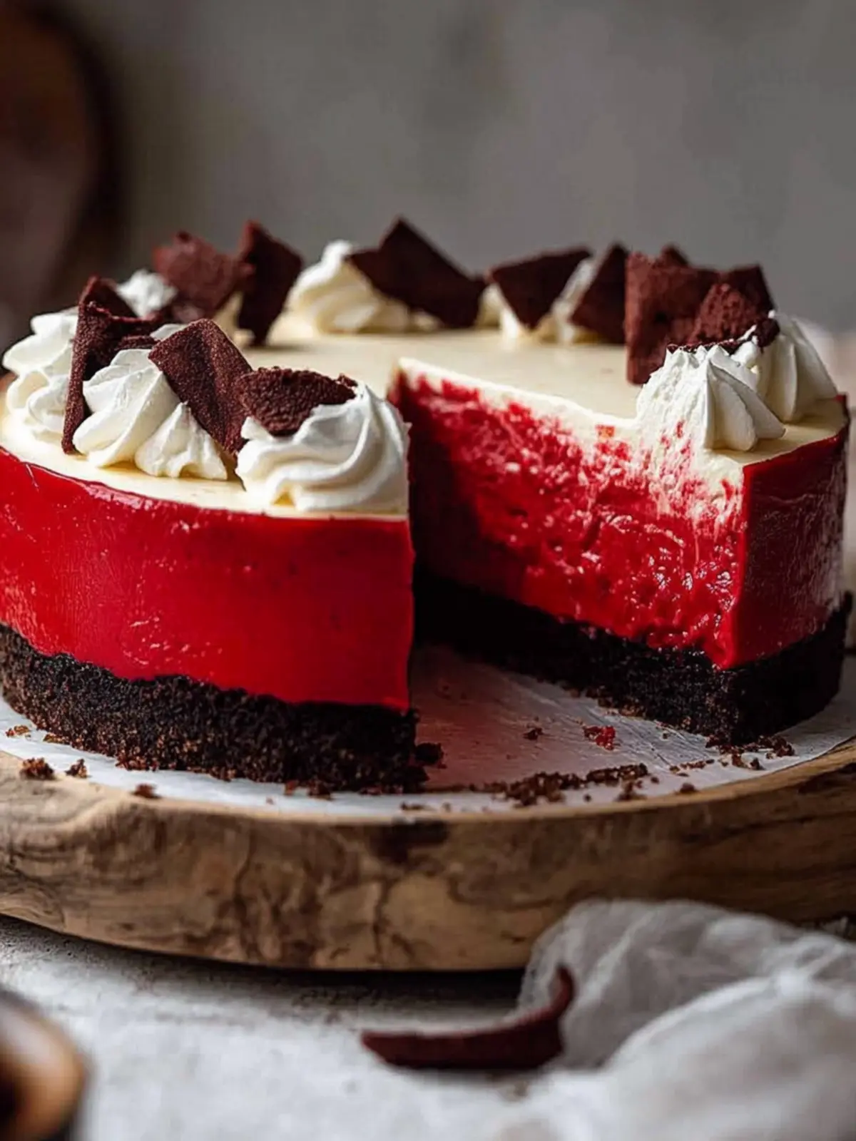 Irresistible No-Bake Red Velvet Cheesecake for Sweet Lovers 2 Red Velvet Cheesecake