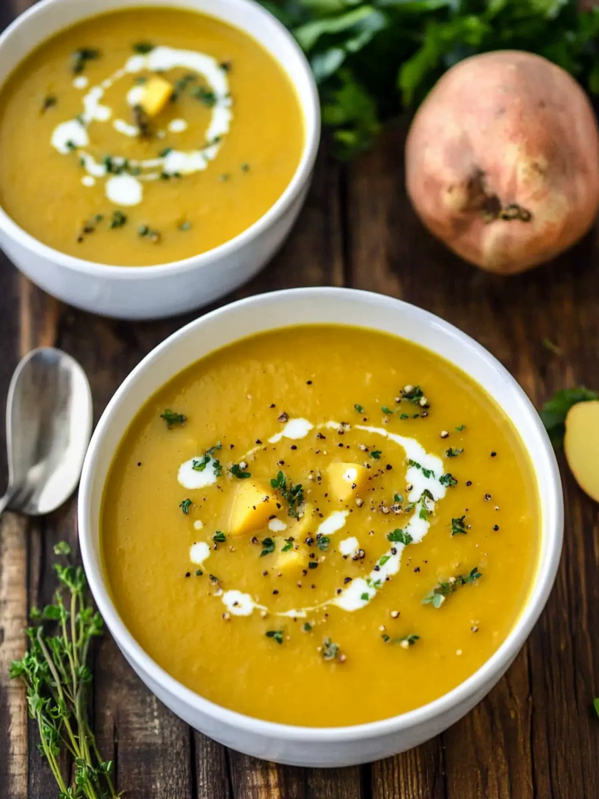 Creamy Butternut Squash Sweet Potato Soup for Cozy Nights 5 Butternut Squash Sweet Potato Soup