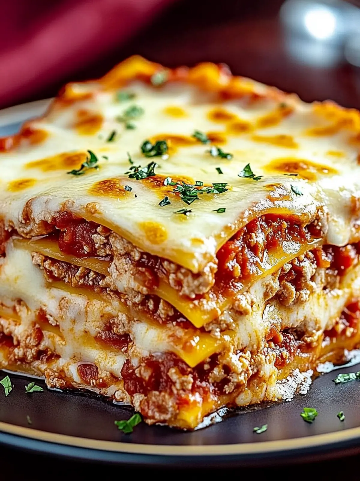 Ultimate Italian Lasagna: Creamy Comfort for Family Feasts 5 Italian Lasagna