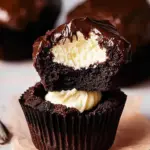 Whipped Cream-Filled Chocolate Cupcakes with Ganache Bliss 10 Whipped Cream-Filled Chocolate Cupcakes With Chocolate Ganache Frosting