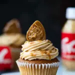 Biscoff Cupcakes with Lotus Biscoff Spread Surprise Inside 2 Biscoff Cupcakes with a Lotus Biscoff Spread Centre