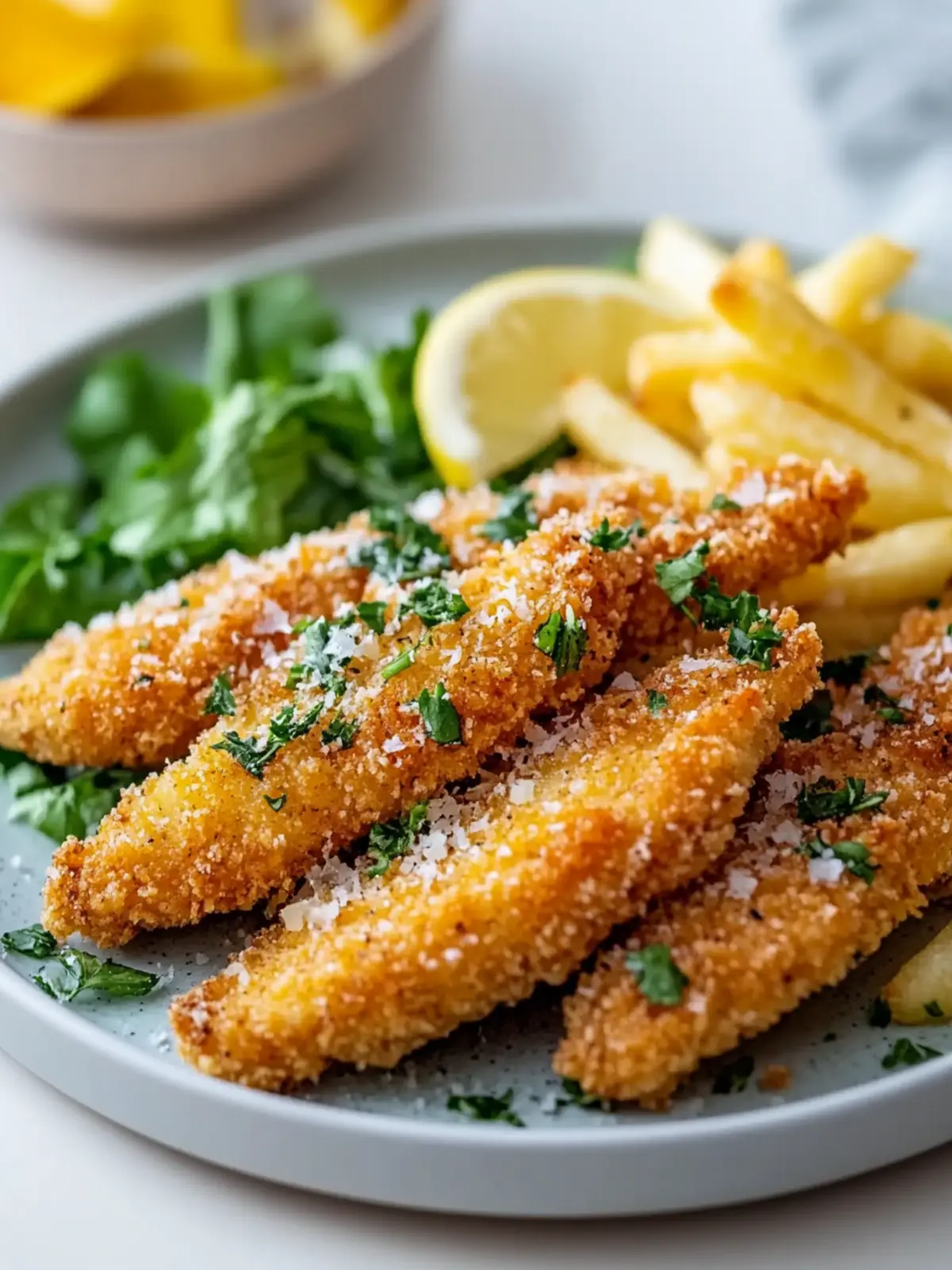 Crispy Baked Garlic Parmesan Chicken Tenders Your Family Will Love 5 Baked Garlic Parmesan Chicken Tenders