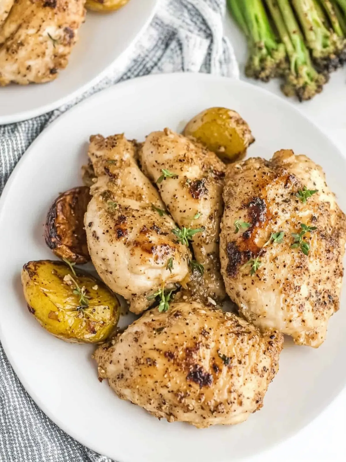 Savory Mustard Maple Chicken Sheet Pan Dinner Made Easy 2 Mustard Maple Chicken (Full Meal)