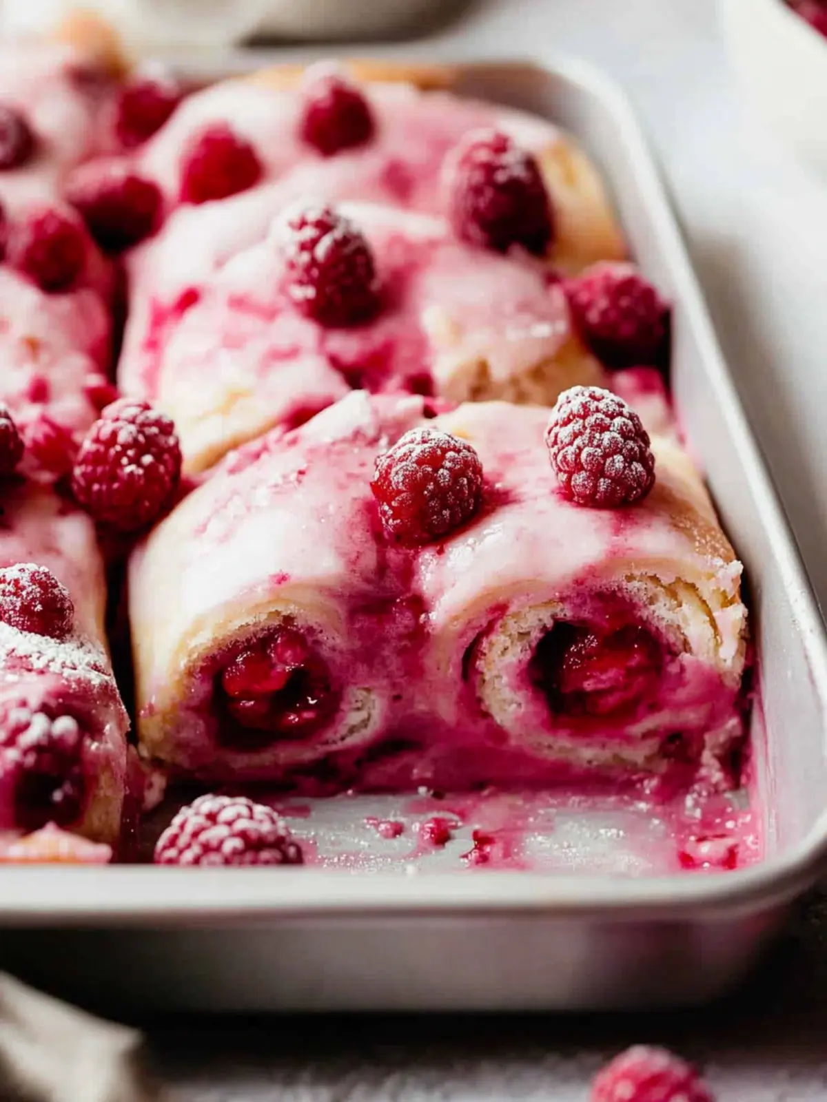 Easy and Gooey Raspberry Rolls That'll Brighten Your Day 3 Raspberry Rolls Easy and Gooey