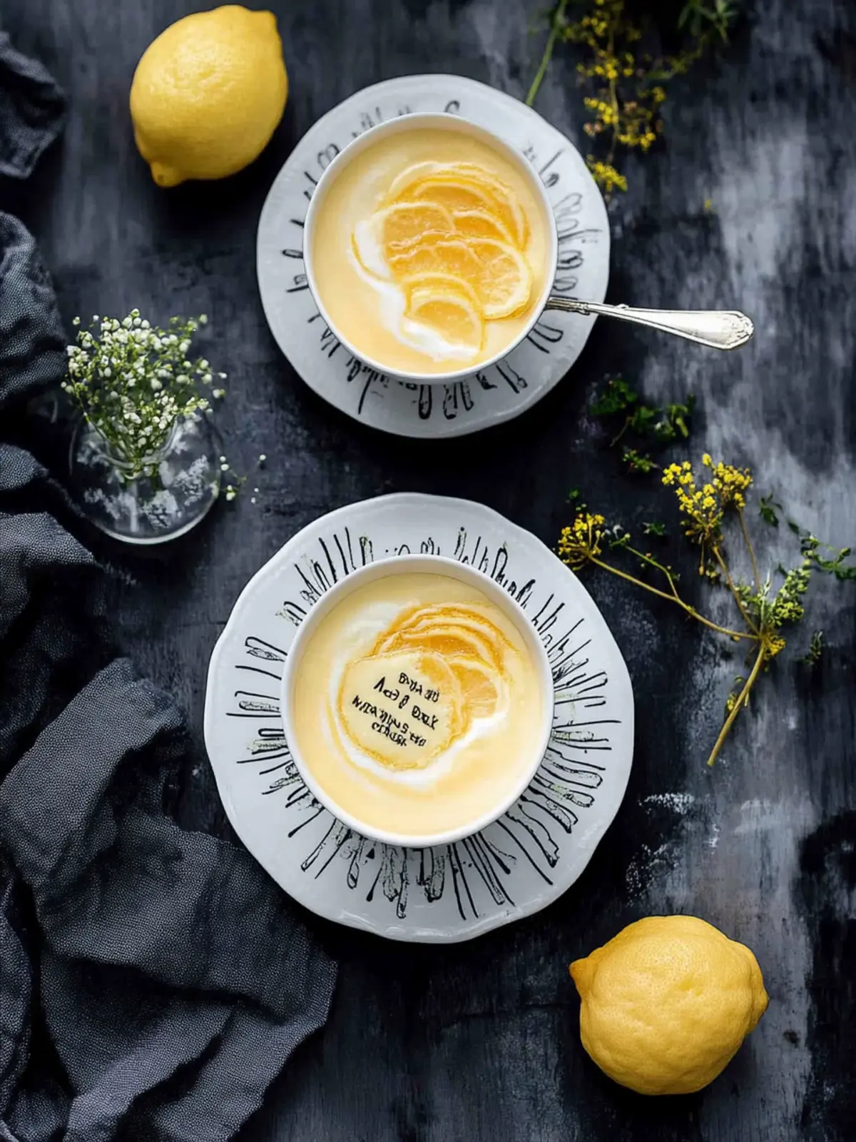 Mary Berry's Zesty Lemon Posset: Effortlessly Elegant Dessert 4 Lemon Posset by Mary Berry